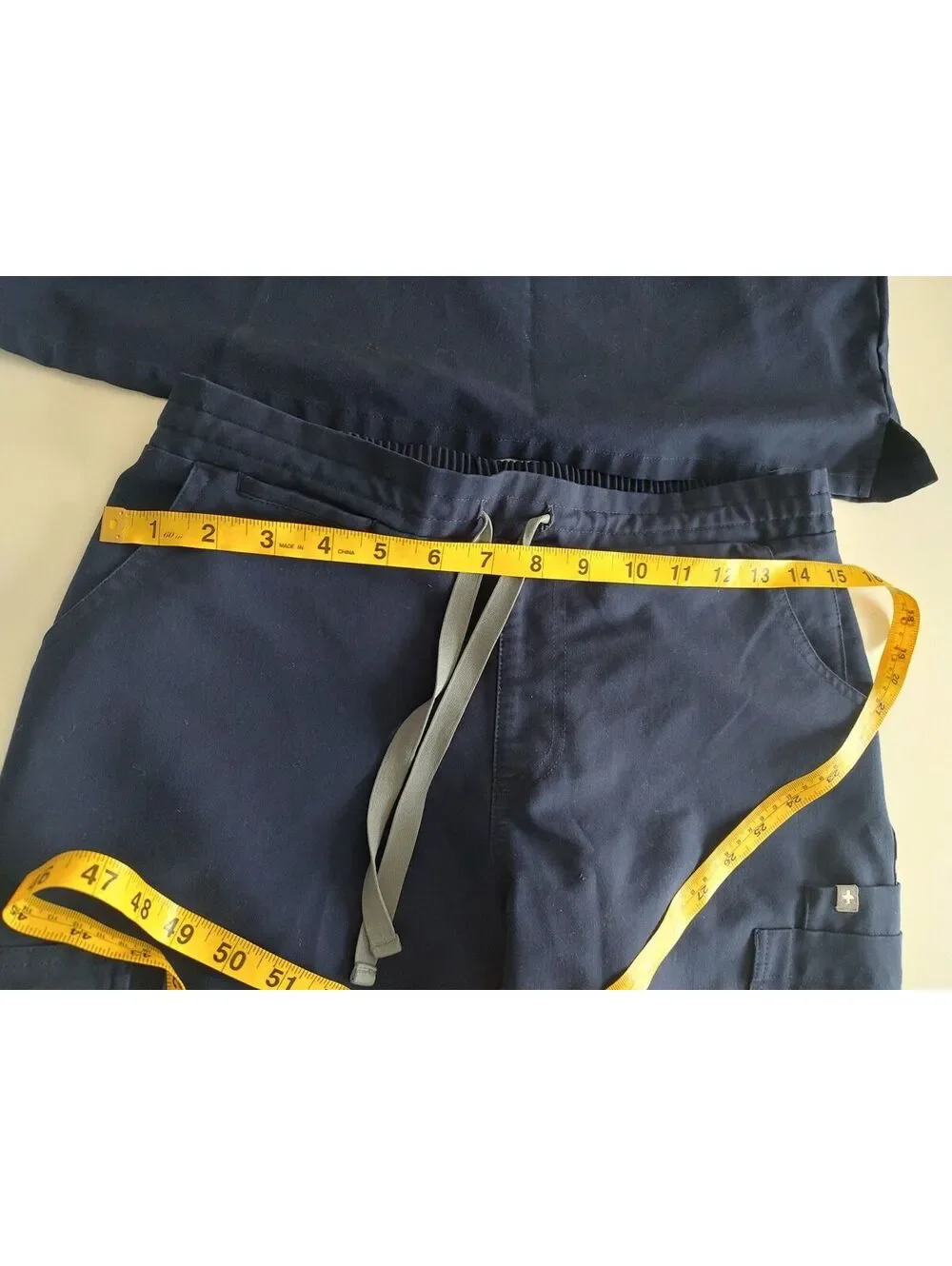 FIGS Technical Collection Navy Blue Scrubs Set Size S/P